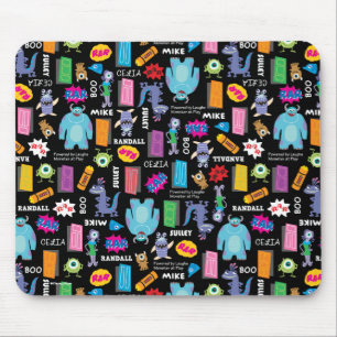 Tapis De Souris Monsters, Inc.   Motif de caractères