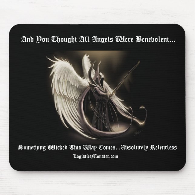 Tapis De Souris Monstre de logistique (Devant)