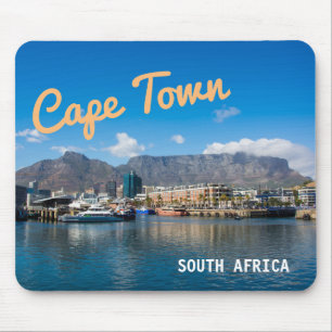 Tapis De Souris Montagne de Tableau à Cape Town, Afrique du Sud.