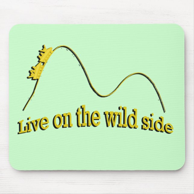 Tapis De Souris Montagne russe (Devant)