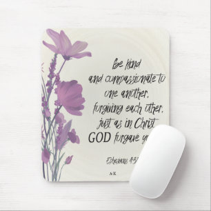 Tapis De Souris Montagnes de verset biblique personnalisées