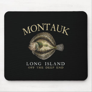 Tapis De Souris Montauk Au Large Du Fond De Fluke Extrêmement Haut