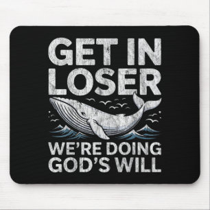 Tapis De Souris Monte, nous faisons la volonté de Dieu bible chrét