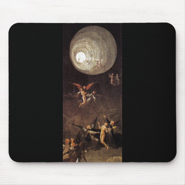 Tapis De Souris Montée de la bénir, par Hieronymus Bosch (Devant)