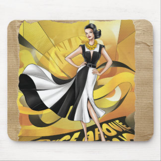 Tapis De Souris Montez au-dessus, brille sur