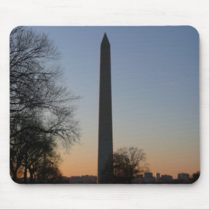 Tapis De Souris Monument de Washington au coucher du soleil