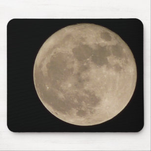 Tapis De Souris Moon Mousepad Astrologie Pleine lune Cadeaux infor