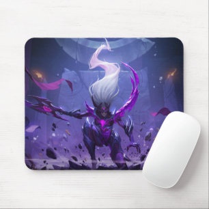 Tapis De Souris Moon Scorn Gaming Mousepad   Thème Night Warrior