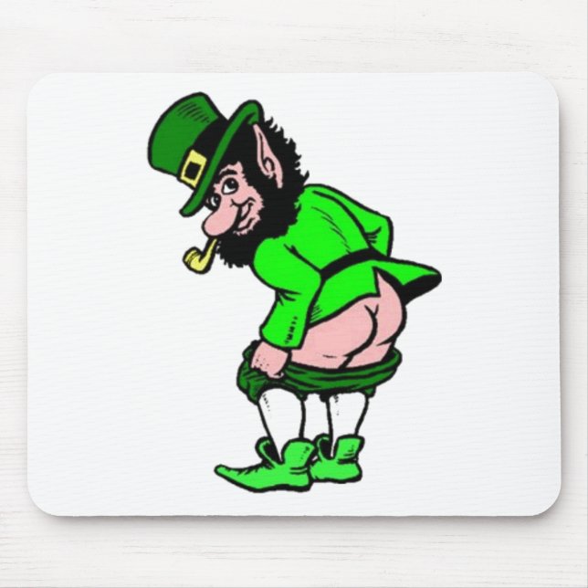 Tapis De Souris Mooning Leprechaun (Devant)