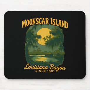 Tapis De Souris Moonscar Island Retro Caricature Halloween Zombie