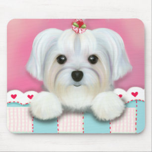 TAPIS DE SOURIS MORKIE SHELLY