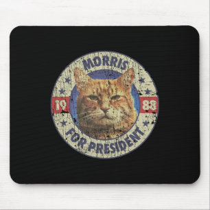 Tapis De Souris Morris Pour Président Vintage 1988 Amoureux des ch