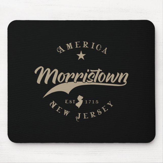 Tapis De Souris Morristown New Jersey  (Devant)