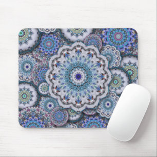 Tapis De Souris mosaïque damas perse fleurs mandala chic élégant
