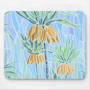 Tapis De Souris Mosaïque florale