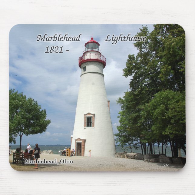 Tapis De Souris Mosepée du phare Marblehead (Devant)