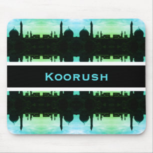 Tapis De Souris Mosquée de Fatima de Qom en Iran vintage