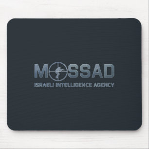 Tapis De Souris Mossad - Agence de Renseignement Israélienne - Éte