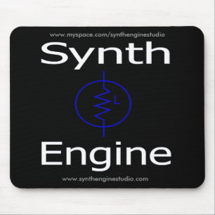 Tapis De Souris Moteur Mousepad (noir) de Synth