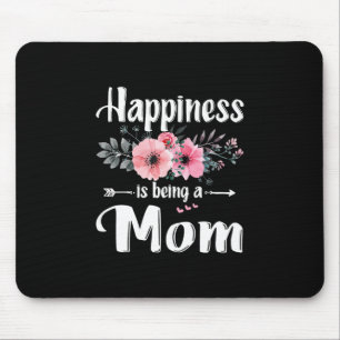 Tapis De Souris Mother Art Le bonheur, c'est être une maman pour