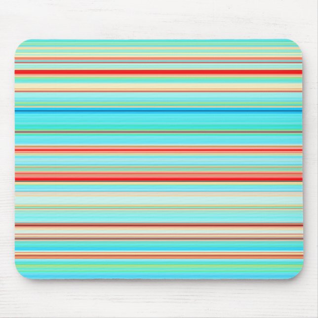 Tapis De Souris Motif à bandes multiples (Devant)