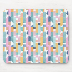 Tapis De Souris Motif abstrait de forme d'aquarelle