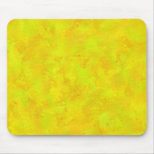 Tapis De Souris Motif Abstrait Jaune Orange Vert