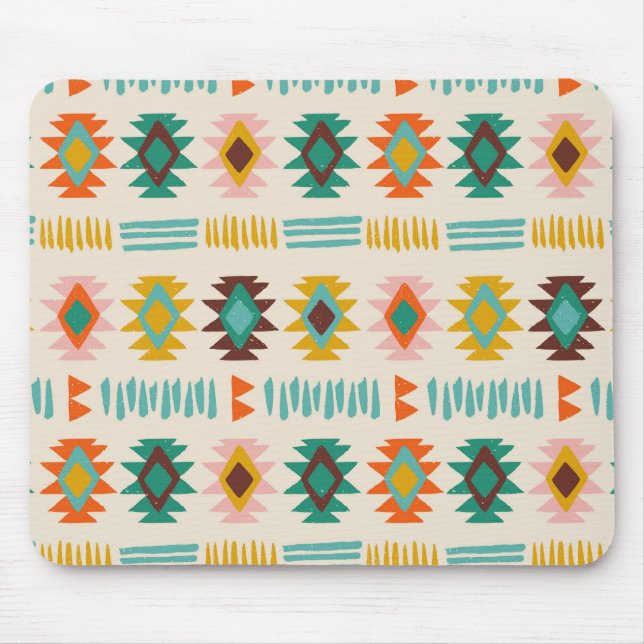 Tapis De Souris Motif amérindien Navajo (Devant)