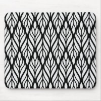 Motif blanc de feuille de personnaliser
