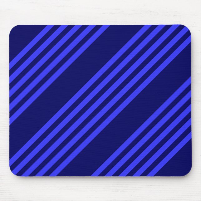 Tapis De Souris Motif bleu cinq bandes (Devant)