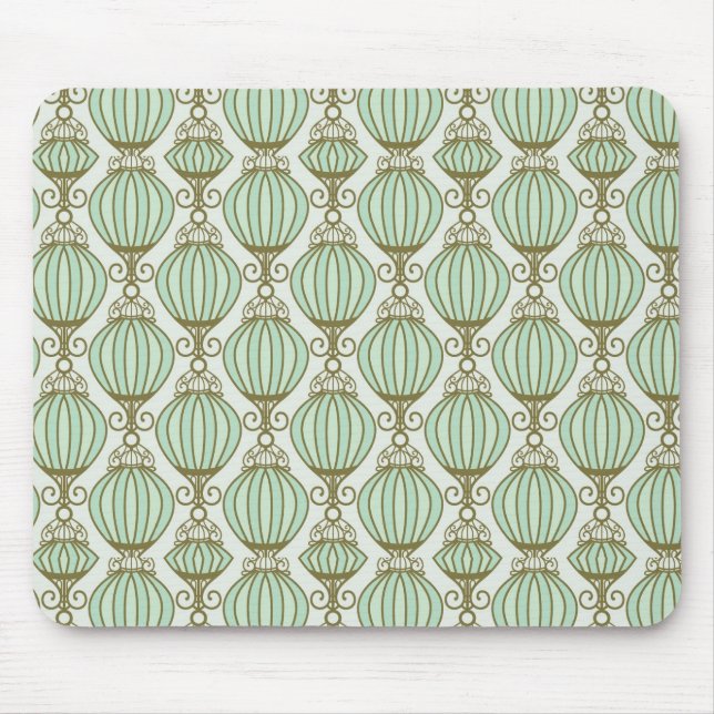 Tapis De Souris Motif bleu de Motton (Devant)