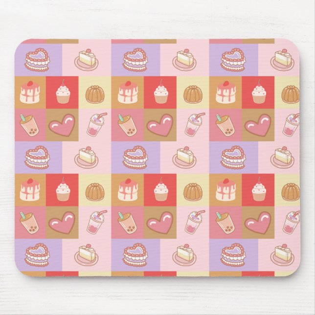 Tapis De Souris Motif boulangerie et pâtisserie (Devant)