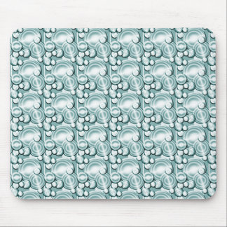 Tapis De Souris Motif Cercles bleus