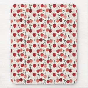 Tapis De Souris Motif Cerise Moderne
