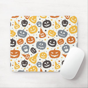 Tapis De Souris Motif coloré Jack-O'-Lantern