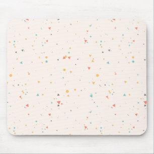 Tapis De Souris Motif Confetti Dots & Triangle