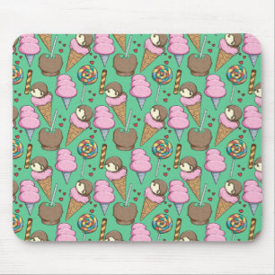 Tapis De Souris Motif crème glacée   motif Lollies   lollipop 29
