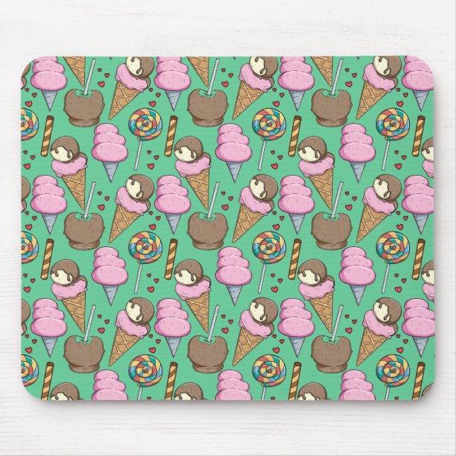 Tapis De Souris Motif crème glacée | motif Lollies | lollipop 29 (Devant)