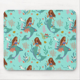 Tapis De Souris Motif d'aventure sous-marine Ariel