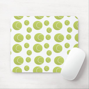 Tapis De Souris Motif de balles de tennis vertes