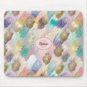 Tapis De Souris Motif de brosse diagonale dynamique
