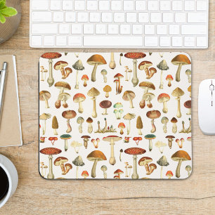 Tapis De Souris Motif de champignons vintages