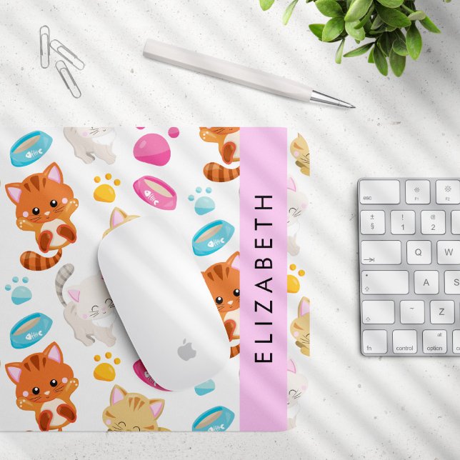 Tapis De Souris Motif De Chats, Chats Mignons, Kitty, Paws, Votre  (Créateur téléchargé)