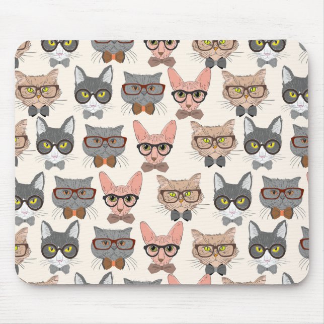 Tapis De Souris Motif de chats mignons (Devant)