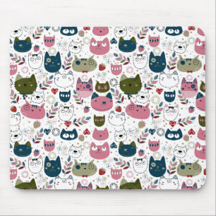 Tapis De Souris Motif de chats mignons