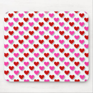 Tapis De Souris Motif de coeur simple