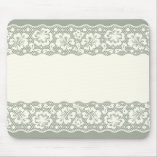 Tapis De Souris Motif de dentelle, cru 5 de fleur