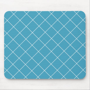 Tapis De Souris Motif de diamant Aqua