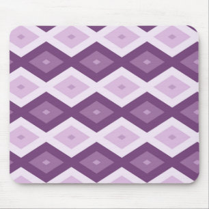 Tapis De Souris Motif de diamant violet