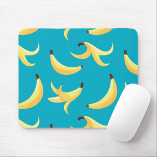 Tapis De Souris Motif de fête drôle de jeu de mots sur la banane,